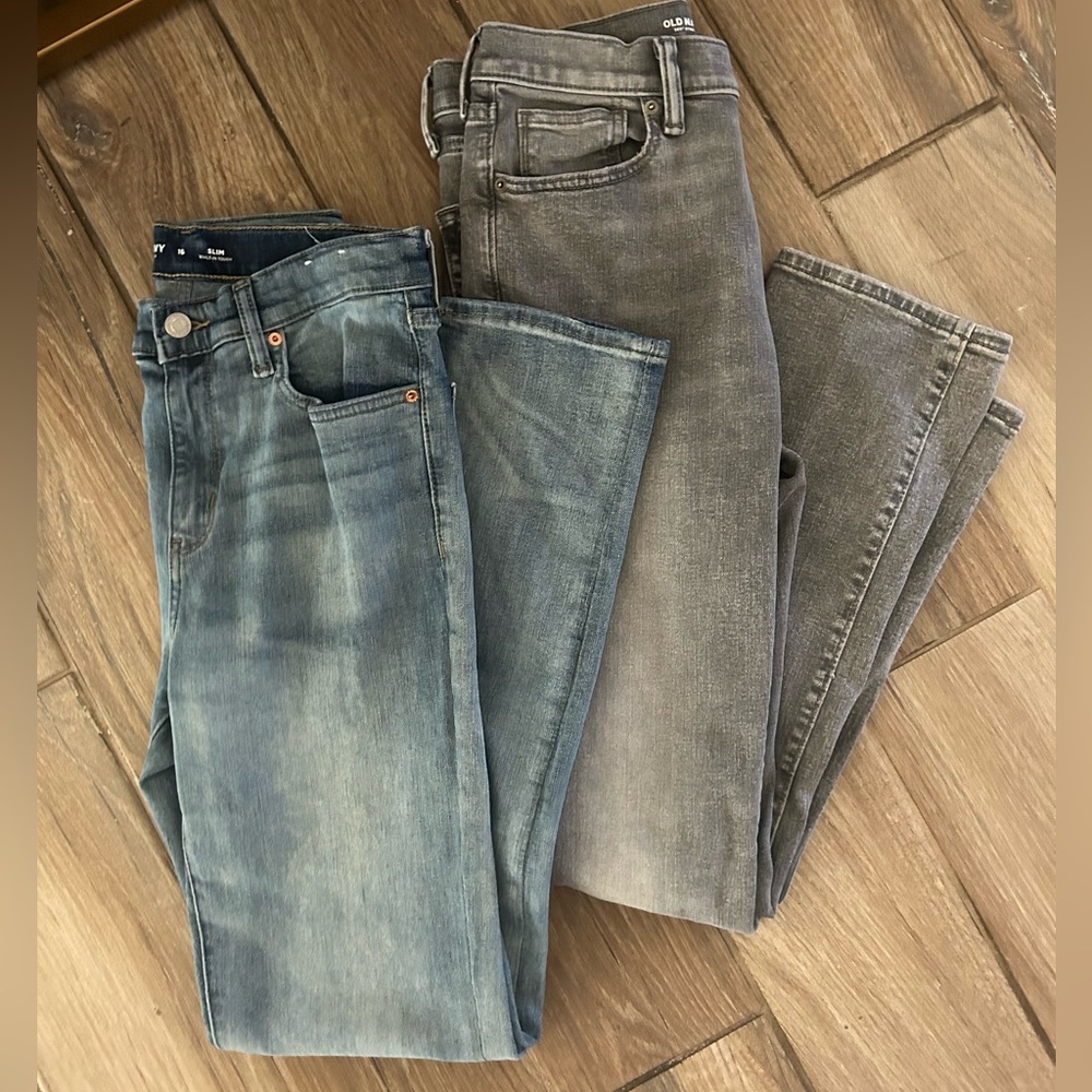Two old navy boys jeans